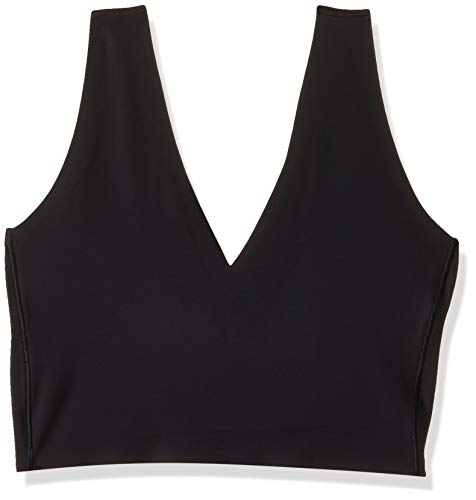 Calvin Klein Lght Lined Bralette (v Neck) Sujetador Estilo, Negro (Black 001), K (Talla del Fabricante: Medium) para Mujer