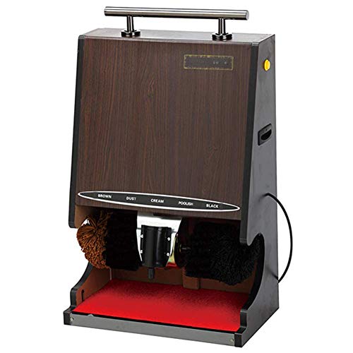 Calzado Pulidora eléctrica, de polvo automática de inducción tratamiento de eliminación con zapatos de cepillo de limpieza Kit Multi cepillo pulidor adecuados for el Hotel Hall Centro de Ventas Club,