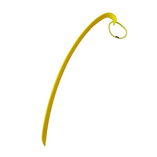 Calzador de plástico para zapatos, 43 cm, Amarillo, Mobiclinic