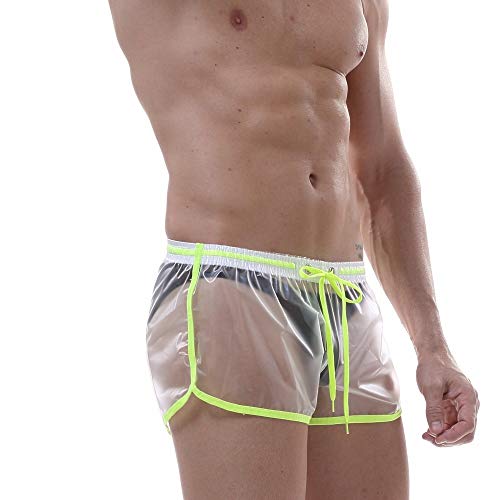 Calzoncillos Boxer Hombre, LANSKIRT Slip Hombre Sexy Transparente Ropa Interior de Verano de Perspectiva y Impermeable Tangas Braguitas Atractiva Moda Lenceria