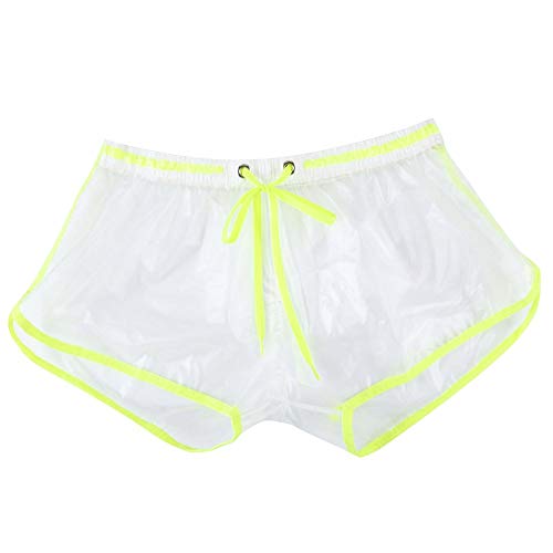 Calzoncillos Boxer Hombre, LANSKIRT Slip Hombre Sexy Transparente Ropa Interior de Verano de Perspectiva y Impermeable Tangas Braguitas Atractiva Moda Lenceria