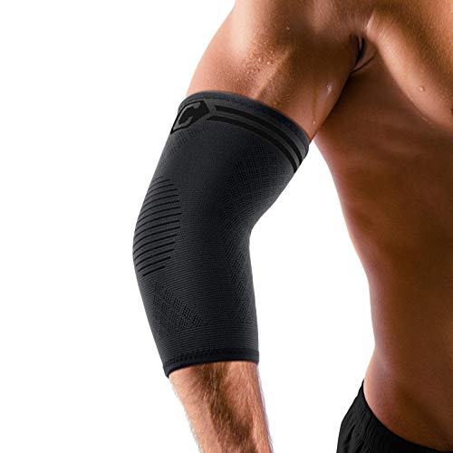CAMBIVO 2 x Coderas Epicondilitis, Coderas Deportivas para Hombre y Mujer, Codera de Compresion para Tendinitis, Crossfit, Gym, Golfista, Manga Compresion para Alivio de Dolor