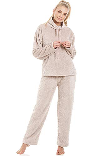 Camille Conjuntos de Pijama de Felpa para Mujer Supersoft 36/38 Mink