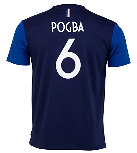 Camiseta oficial de la selección francesa de fútbol de Paul Pogba, talla para niño de 14 años