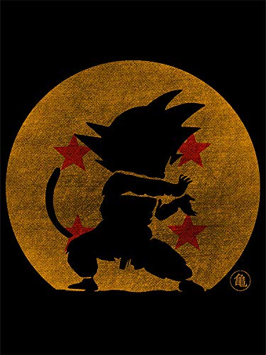 Camisetas La Colmena 2202-Kame Hame Ha - Bola Abuelo -Dragon Ball - Goku, (Melonseta) - L