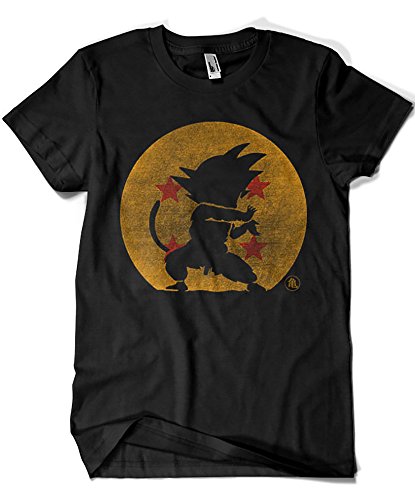 Camisetas La Colmena 2202-Kame Hame Ha - Bola Abuelo -Dragon Ball - Goku, (Melonseta) - L