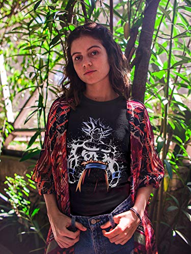 Camisetas La Colmena 4030-Dragon Ball - Ultra Instinct Splatter (albertocubatas) XL