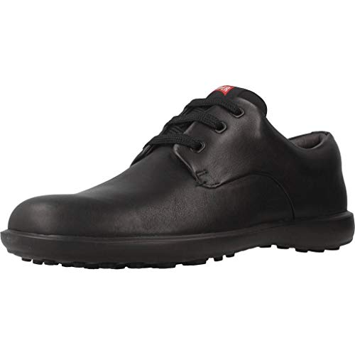 Camper Atom Work - Zapatos de cordones Oxford, para Hombre, Negro, 45 EU