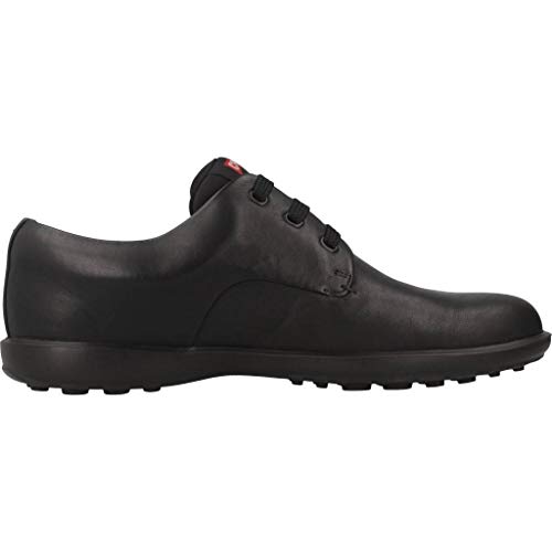 Camper Atom Work - Zapatos de cordones Oxford, para Hombre, Negro, 45 EU