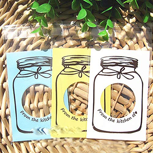 Candi - 100pcs Pack Bottle Design Wedding Party Candy Cookie Cellophane Gift Seal Wrapping Bag Food - Packag Backpack Thermal Decor Water Women Supplies Chinese Decor Set Chinese Casual Can