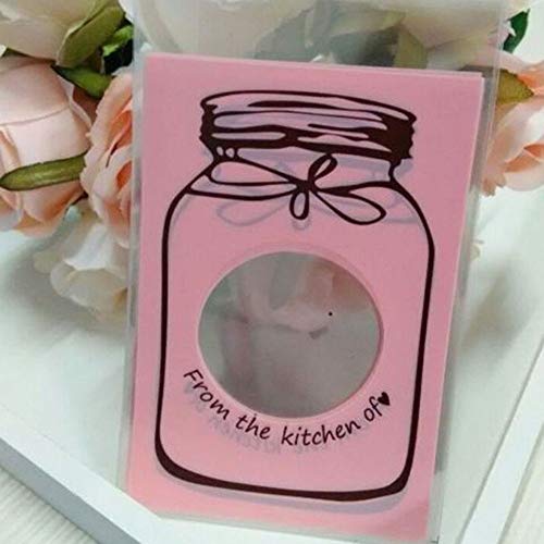 Candi - 100pcs Pack Bottle Design Wedding Party Candy Cookie Cellophane Gift Seal Wrapping Bag Food - Packag Backpack Thermal Decor Water Women Supplies Chinese Decor Set Chinese Casual Can