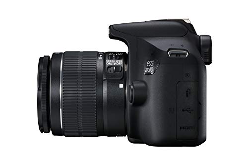 Canon EOS 2000d Cámara Réflex con El Objetivo EF-S 18 – 55 IS II + EF 50 1.8 STM Kit