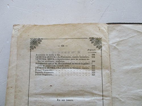 CANTOS DEL TROVADOR. Colección de Leyendas y Tradiciones Históricas por don... Segunda edición, mejorada con ocho magníficas láminas dibujadas por el acreditado artista don Vicente Urrabieta y la biografía del autor.