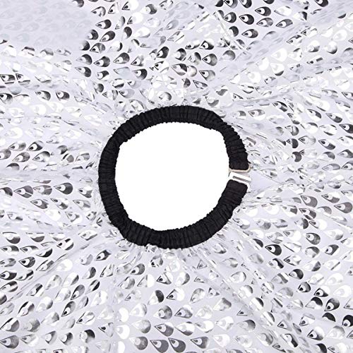 Capa de Peluquería Ajustable Impermeable Para Salón de Belleza y Uso Doméstico,vestido peluquería Corte,corte de los cabellos barbero instrumento de cabello capítulo paño sombra Delantal(Blanco)