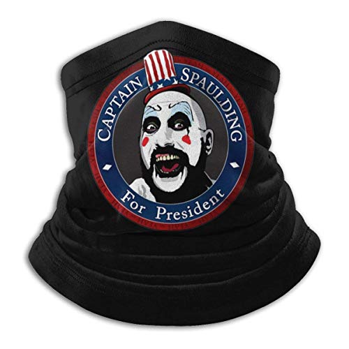 Capitán Spaulding-for-President Cuello Bufanda cálida Microfibra Multifunción Hombres y mujeres Productos de invierno