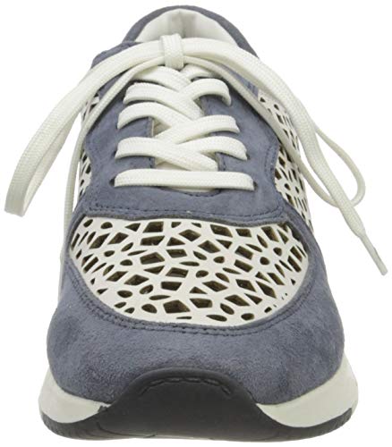 CAPRICE Kaia, Zapatillas para Mujer, Blanco Jeans 135, 39 EU
