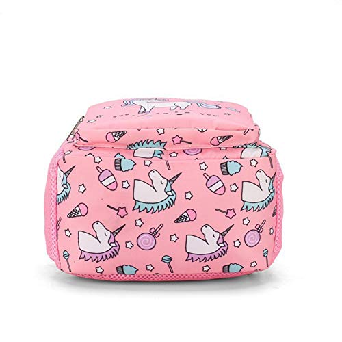 CAR-TOBBY 2019 mochila escolar para niños con diseño de unicornio para niñas de 2 a 5 años de edad Pk
