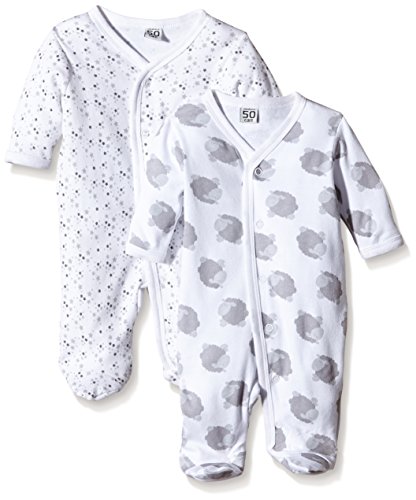 Care 4136_U Pijama, Elfenbein (Offwhite 200), 24 Meses/92 cm, Pack de 2
