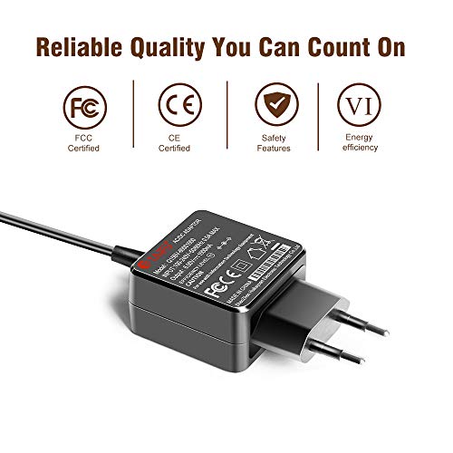 Cargador 6 V 800 mA para Omron M500 M400 M300 M3 M2 M7 M10 Healthcare 5 7 10 Monitor para la presión de la Sangre de Brazo Epson LabelWorks LW-300 LW-400 HEM-741 HEM-746 HEM-780 HEM-7051 HEM-7052