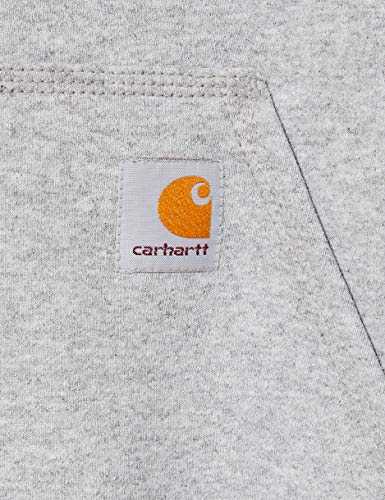 Carhartt Signature Logo Midweight Sweatshirt Jersey, Heather Grey, L para Hombre