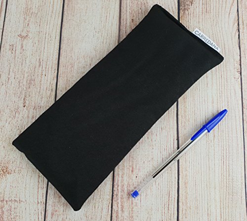 CARREDANA Cojines de Yoga de Semillas de Trigo con Lavanda y eucalípto (1Almohada con semilla de Trigo+Lavanda (Negro))