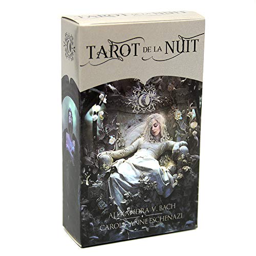 Cartas del Tarot de la Nuit Tejido a Partir del éter Nocturno por Carole-Anne Eschenazi Cubierta de 78 Cartas en Cinco Idiomas: inglés, español