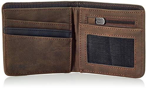 Cartera Brown Volcom Slim Stone PU WLT, Única