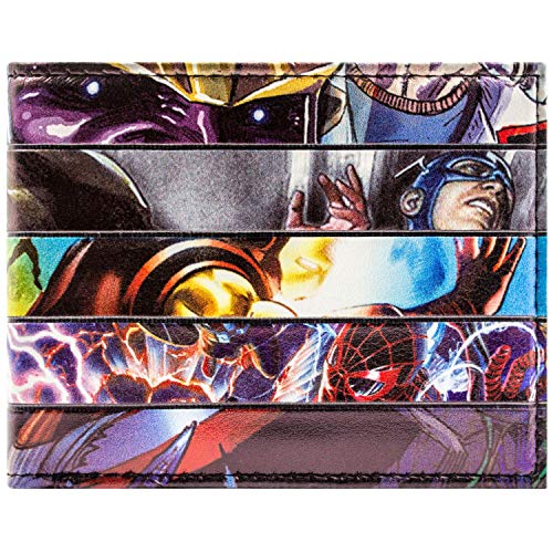 Cartera de Marvel Avengers carácter mixto Azul