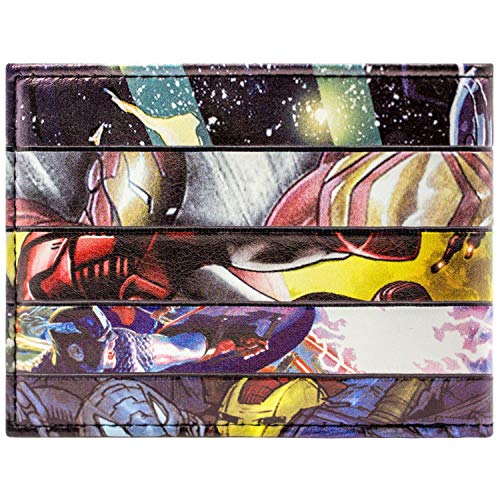 Cartera de Marvel Avengers carácter mixto Azul