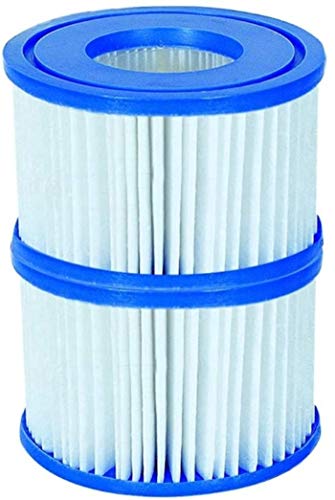 Cartucho de filtro de repuesto, cartucho de filtro de jacuzzi Castle, repuesto de spa, para todos los modelos (2 filtros)