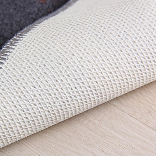 Carvapet Alfombras Cocina Lavable Antideslizante Alfombrilla de Goma Alfombra de Baño Alfombrillas Cocina (Batería de cocina, Gris)