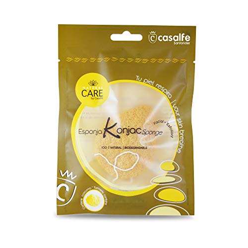 Casalfe Esponja Konjac Cúrcuma - 1 Unidad