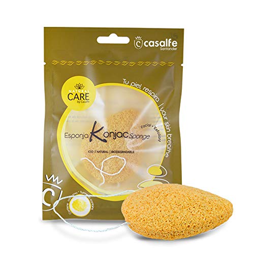 Casalfe Esponja Konjac Cúrcuma - 1 Unidad