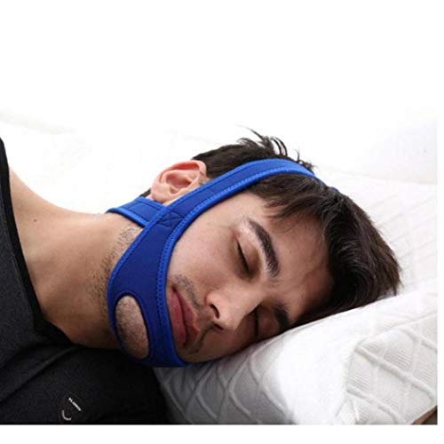 Case&Cover Lucha contra el ronquido Correa de Dejar de roncar Correa de Barbilla ronquido Protector de Boca Tratamiento Ronquido Libere para Dormir ronquido Device Tool