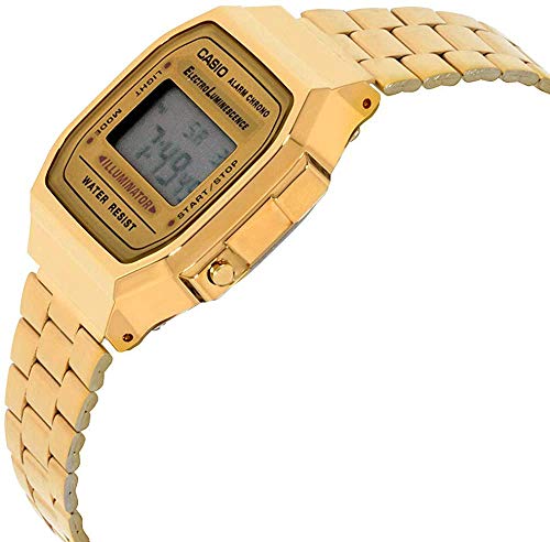 Casio Collection A168WG-9EF, Reloj Unisex, Oro