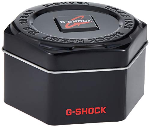 Casio G-SHOCK Reloj Digital, 20 BAR, Negro, para Hombre, con Correa de Cordura nylon, DW-5600BBN-1ER