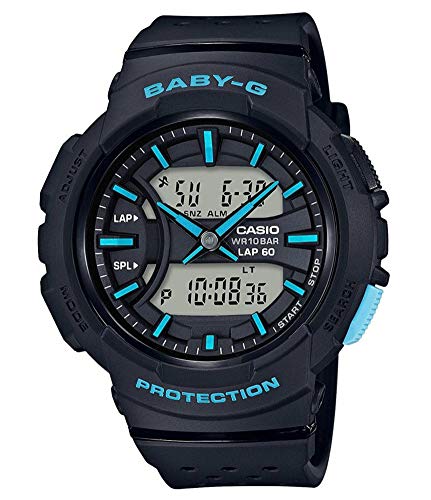 Casio Reloj Analogico-Digital para Mujer de Cuarzo con Correa en Resina BGA-240-1A3ER