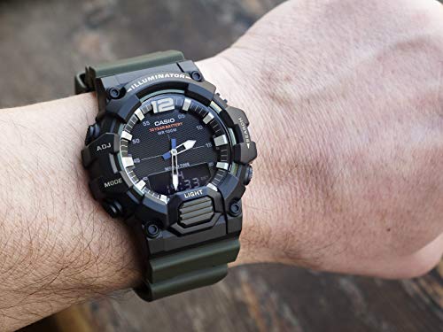 Casio Reloj Digital para Hombre de Cuarzo con Correa en Resina HDC-700-3AVEF