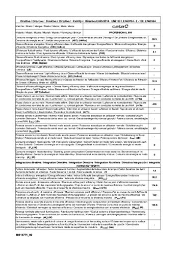 Cata Extractor de Humos silencioso | Modelo Professional 500 Cocinas, 125 W, 57 Decibelios, Plástico y Rejilla de Aluminio, Blanco