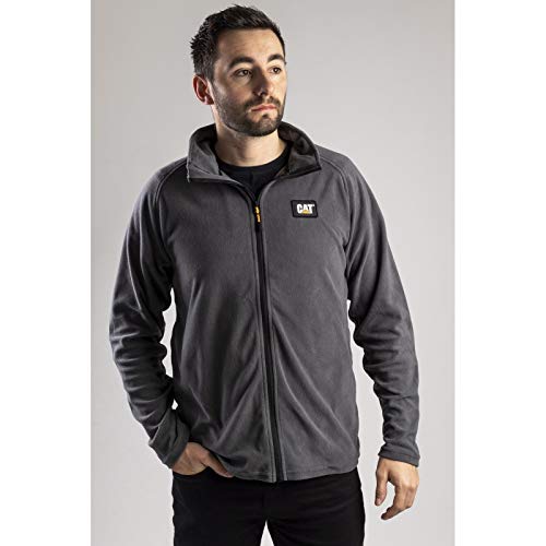 Caterpillar - Chaqueta Polar Modelo Concord para Hombre (XL) (Oscuro)