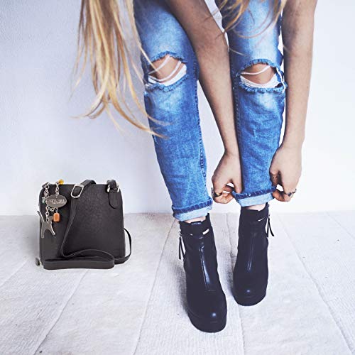 CATWALK COLLECTION - LENA - Bolso bandolera - Cuero - Marrón