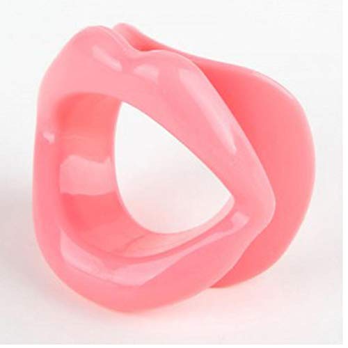 Caucho de Silicona de la Cara más Delgado Ejercicio Muscular Pedazo de Boca Anti Arrugas del Labio Trainer Boca masajeador ejercitador Boquilla Cuidado de la Cara