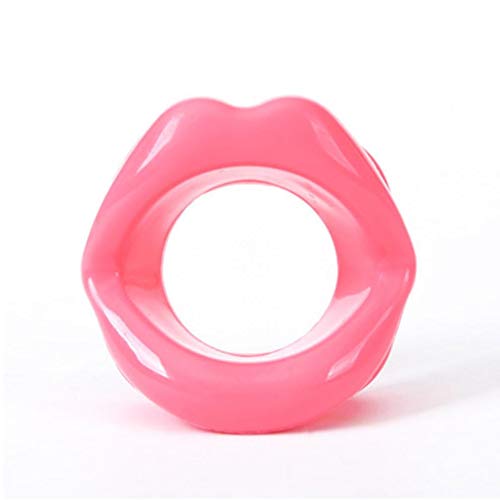 Caucho de Silicona de la Cara más Delgado Ejercicio Muscular Pedazo de Boca Anti Arrugas del Labio Trainer Boca masajeador ejercitador Boquilla Cuidado de la Cara