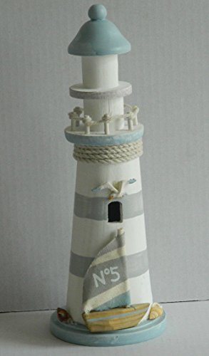 Cauldron Gifts - Faro decorativo, estilo Shabby Chic (29 cm)