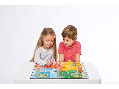 Cayro -Mi Primer parchis- Juego de Mesa Infantil - parchís Infantil - Juego de cooperación Desarrollo de Habilidades visuales y lógico-matemáticas - Juego de Mesa (163)