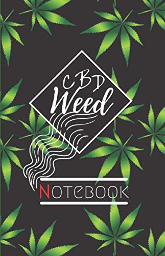 CBD Weed Notebook: Carnet d'évaluation CBD-Weed à remplir/ Cannabis review journal / Format A5