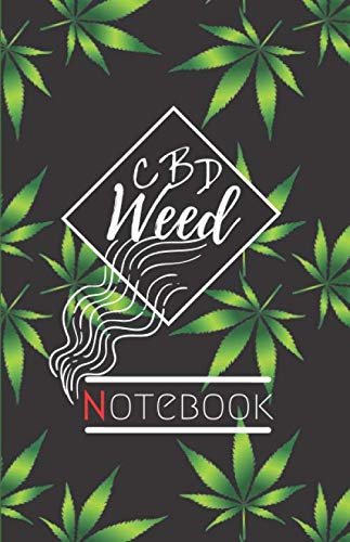 CBD Weed Notebook: Carnet d'évaluation CBD-Weed à remplir/ Cannabis review journal / Format A5