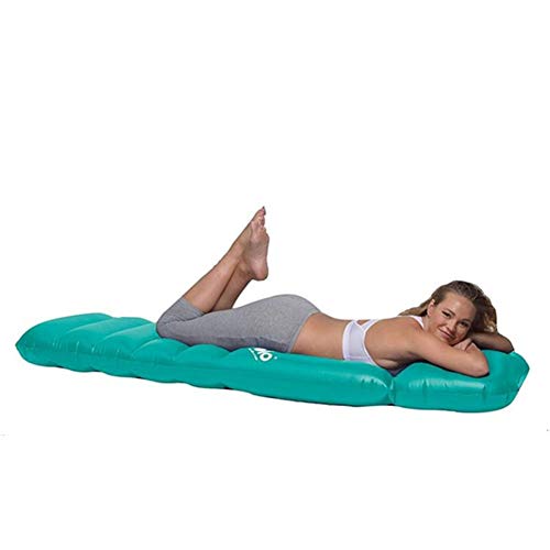 CBWZDJZDS Mujeres Embarazadas Inflables En PVC Colchoneta Inflable Flotante para La Madre del Tesoro Colchoneta para Yoga Flotando 190X60Cm Verde