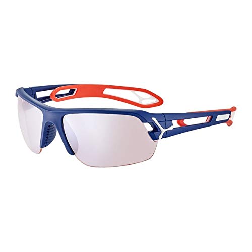 Cébé S'Track M Gafas de Sol, Adultos Unisex, Matt Navy Red, Large