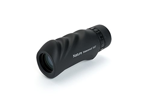 Celestron Nature 10x25 - Monocular de 25 mm diámetro, Factor de Aumento 10x, Resistente al Agua, Color Negro